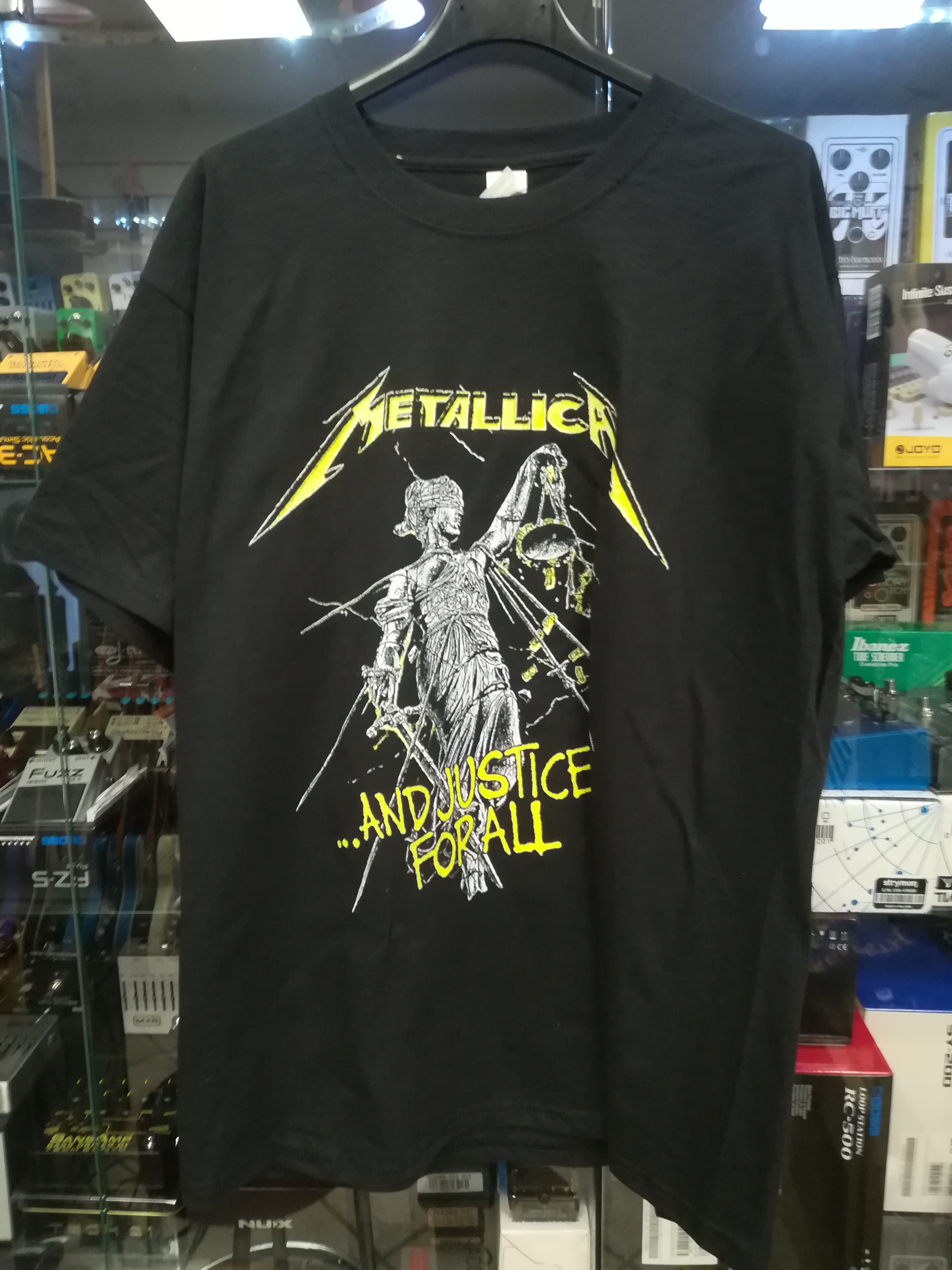 T Shirt Metallica And Justice For All Taglia S